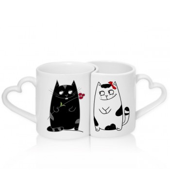 Кружки парные КОТИКИ