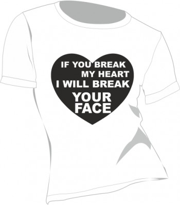 Футболка IF YOU BREAK...