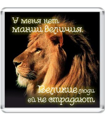 Магнит Мания величия