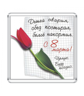 Магнит "Детей сварил..."