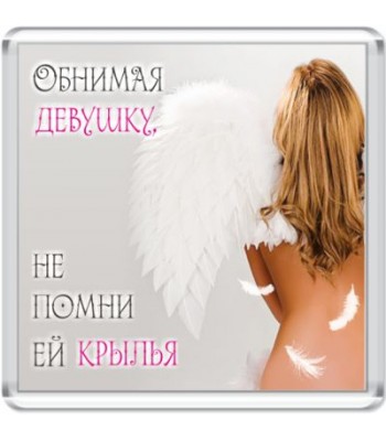 Магнит Обнимая девушку...