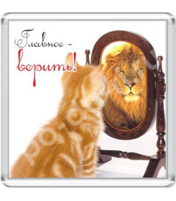 Магнит Главное верить!